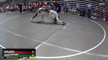 100 lbs Quarterfinals (8 Team) - Jack Lovell, Team Oregon vs Elijah Maynard, Kentucky