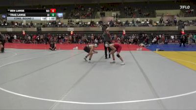 110 lbs Cons. Round 2 - Ben Lange, Rushford-Peterson vs Trae Lange, St. Charles
