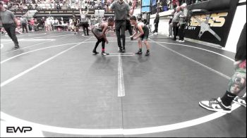 76-80 lbs Quarterfinal - Zamaree Washington, Del City Little League Wrestling vs Elijah Camacho, Shelton Wrestling Academy