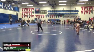 JV-7 lbs Round 1 - Brooklyn Feddersen, Mount Vernon vs Dakota Hatchel, Vinton-Shellsburg