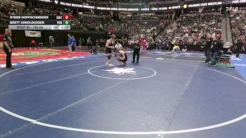 190-5A Champ. Round 1 - Brett Arnoldussen, Pine Creek vs Ryder Hoffschneider, Chatfield