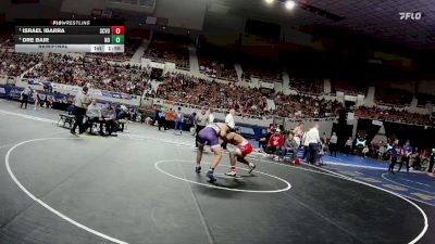 175-D4 Semifinal - Israel Ibarra, Santa Cruz Valley Union High School vs Dre Bair, Northwest Christian High School