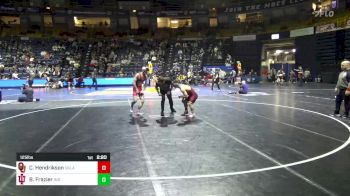 125 lbs Quarterfinal - Conrad Hendrikson, Oklahoma vs Blaine Frazier, Indiana