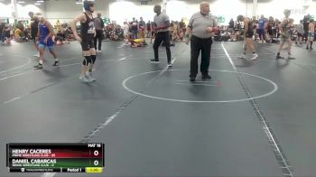 106-113 lbs Quarterfinal - Henry Caceres, Prime Wrestling Club vs Daniel Cabarcas, Rhino Wrestling Club