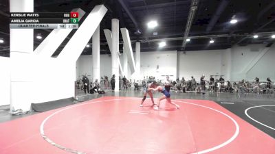 130 lbs Quarterfinal - Kenslie Watts, Reign WC vs Amelia Garcia, Unattached