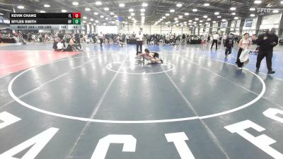 100 lbs Consi Of 32 #1 - Kevin Chang, FL vs Myles Smith, NY