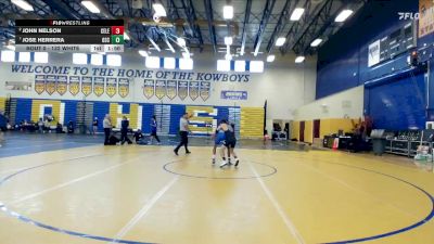 132 White Quarterfinal - Jose Herrera, Osceola vs John Nelson, Celebration