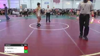 137 lbs Rr Rnd 1 - Ethan Toothaker, Western Slope Elite vs Benny Quiroz, Daniel Cormier Elite