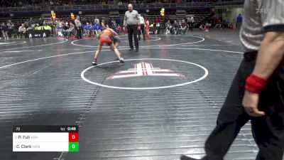 70 lbs Rd 7 - Consi-semis - Parker Full, Abington Heights vs Connor Clark, Hatboro Horsham