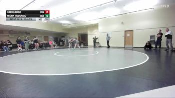 120lbs Cons. Round 4 - Micha Pescasio, Richland (Girls) vs Korie Giese, University (Girls)