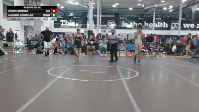 160 lbs Rr Rnd 3 - Ayden Jimenez, Grit Mat Club - MS vs Alessio Gonzalez, Triumph 1 - MS