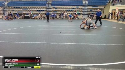 190 lbs Cons. Semi - George Tate, Good Counsel vs Ethan Vayro, St. Mary`s Ryken