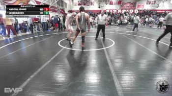 175 lbs Quarterfinal - Leon Bleess, Junipero Serra vs Angelo Adame, Matilda Torres High School