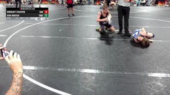 125/135 Round 4 - Jon Brock, The Storm Wrestling Center vs Wesley Coates, Chicken Coop Wrestling