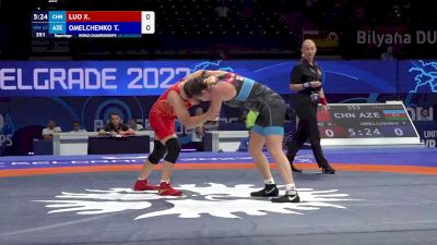 62 kg Repechage #2 - Xiaojuan Luo, China vs Tetiana Omelchenko, Azerbaijan