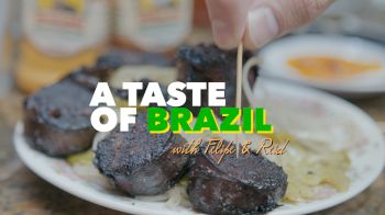 Taste of Brazil: Felipe Pena Makes Reid Try Brazil's Most Disgusting Sausage