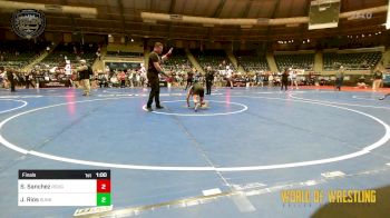 95 lbs Final - Sammy Sanchez, Rough House vs Jorge Rios, Sunkist Kids Monster Garage