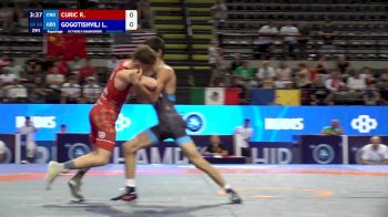 60 kg Repechage - Roko Curic, Croatia vs Lazare Gogotishvili, Georgia