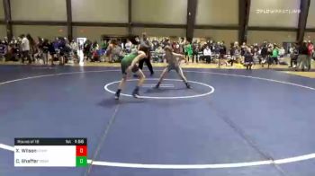 105 lbs Prelims - Xander Wilson, Franklin County Youth Wrestling vs Chase Shaffer, Roswell Wrestling Club