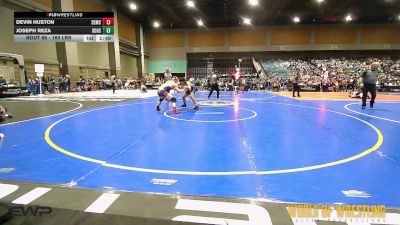 160 lbs Round Of 16 - Devin Huston, Salem Elite Mat Club vs Joseph Reza, South Bakersfield High School