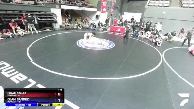 119 lbs Round 4 (10 Team) - Noah Rojas, KTWA-FR vs Ojani Sandez, MDWA-FR