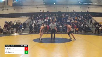 Quarterfinal - Dawson Bates, Appalachian State vs Caleb Rea, West Virginia