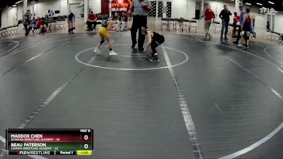 56-64 lbs Round 1 - Beau Paterson, Launch Wrestling Academy vs Maddox Chen, Scanlan Wrestling Academy