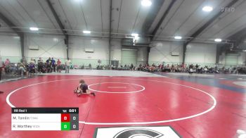 45 lbs Rr Rnd 1 - Matthew Tomlin, Tomahawk Wrestling Club vs Reece Worthey, Rockmart Takedown Club