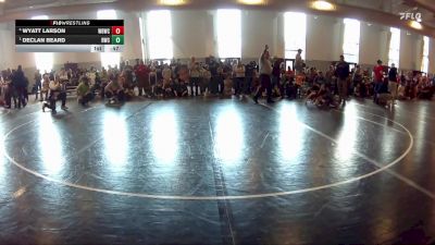 77 lbs Semifinal - Declan Beard, Reaper Wrestling Club vs Wyatt Larson, Wild Buffalo Wrestling Club