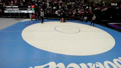 4A 190 lbs Semifinal - Carter Egbert, Mountain Crest vs Lukas Turner, Uintah