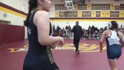 160 lbs 3rd Place Match - Alexandra Lopez, Menlo College vs Alejandra Ochoa, Delta College