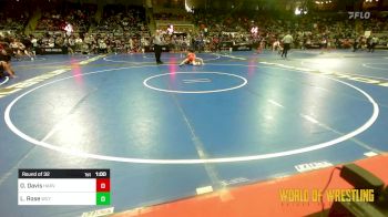 120 lbs Round Of 32 - Otis Davis, Harvey Twisters vs Levi Rose, Webb City Youth Wrestling