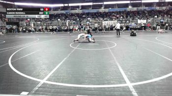 100 lbs Round Of 16 - Bexton Timm, Viking WC vs Canon Russell, Wentzville Wrestling Federation