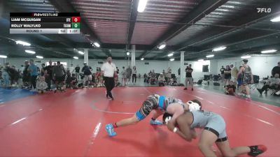 130 lbs Round 1 - Liam McGuigan, Steller Trained Embo vs Rolly Walylko, The Compound