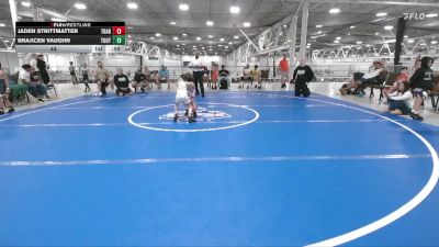 44 lbs Round 2 (6 Team) - Jaden Strittmatter, Team Barracuda vs Braxcen Vaughn, The Outsiders