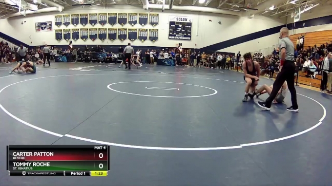 Tommy Roche 120 lbs Champ. Round 1 - Tommy Roche, St. Ignatius vs Carter Patton, Revere