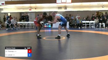 125 kg Quarterfinal - Demetrius Murray Thomas, USA vs Christian Henry Lance, USA