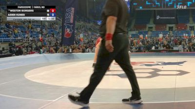 138 lbs Champ. Rd Of 16 - Weston Borgers, OH vs Aiden Kunes, PA
