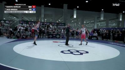67 kg Cons. Sub-quarters - Dakota Quinlan, Wrestling University vs Jace Grizzle, Wichita Training Center