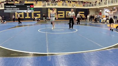 215 lbs Consy 1 - Roan Tustin, Waynesburg vs Trevor Cignetti, Shaler Area