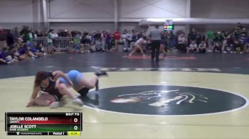 135 lbs Cons. Semi - Taylor Colangelo, Liberty vs Joelle Scott, Spire Academy