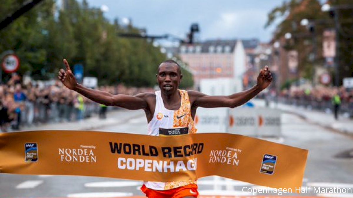 Geoffrey Kamworor Smashes Half Marathon WR With 58:01