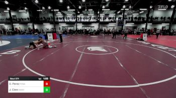 130A lbs 3rd Place - David Perez, Ponaganset vs Joseph Clem, Wantagh