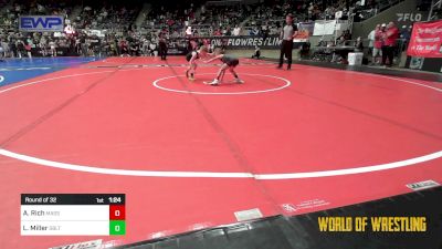 52 lbs Round Of 32 - Anderson Rich, Massa's Maniacs vs Liam Miller, Sebolt Wrestling Academy