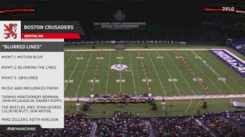 BOSTON CRUSADERS "Blurred Lines" at 2026 DCI World Championship
