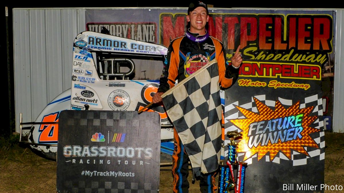 Briggs Sweeps Weekend with Montpelier Win