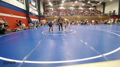 132 lbs Consi Of 8 #1 - Ayden Kulp, Sapulpa vs Cole Morgan, Pryor Tigers Wrestling