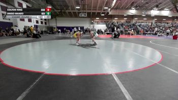 165 lbs Champ. Round 2 - Colton King, Bismarck State College vs Diego Manzo, Montana State-Northern