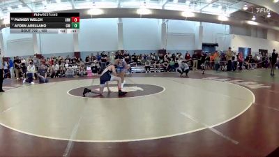 120 lbs Champ. Round 1 - Ayden Arellano, Chesapeake vs Parker Welch, Staunton River Wrestling Club