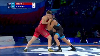 97 kg Final - Aleksei Mileshin, Russia vs Pavel Hlinchuk, Belarus